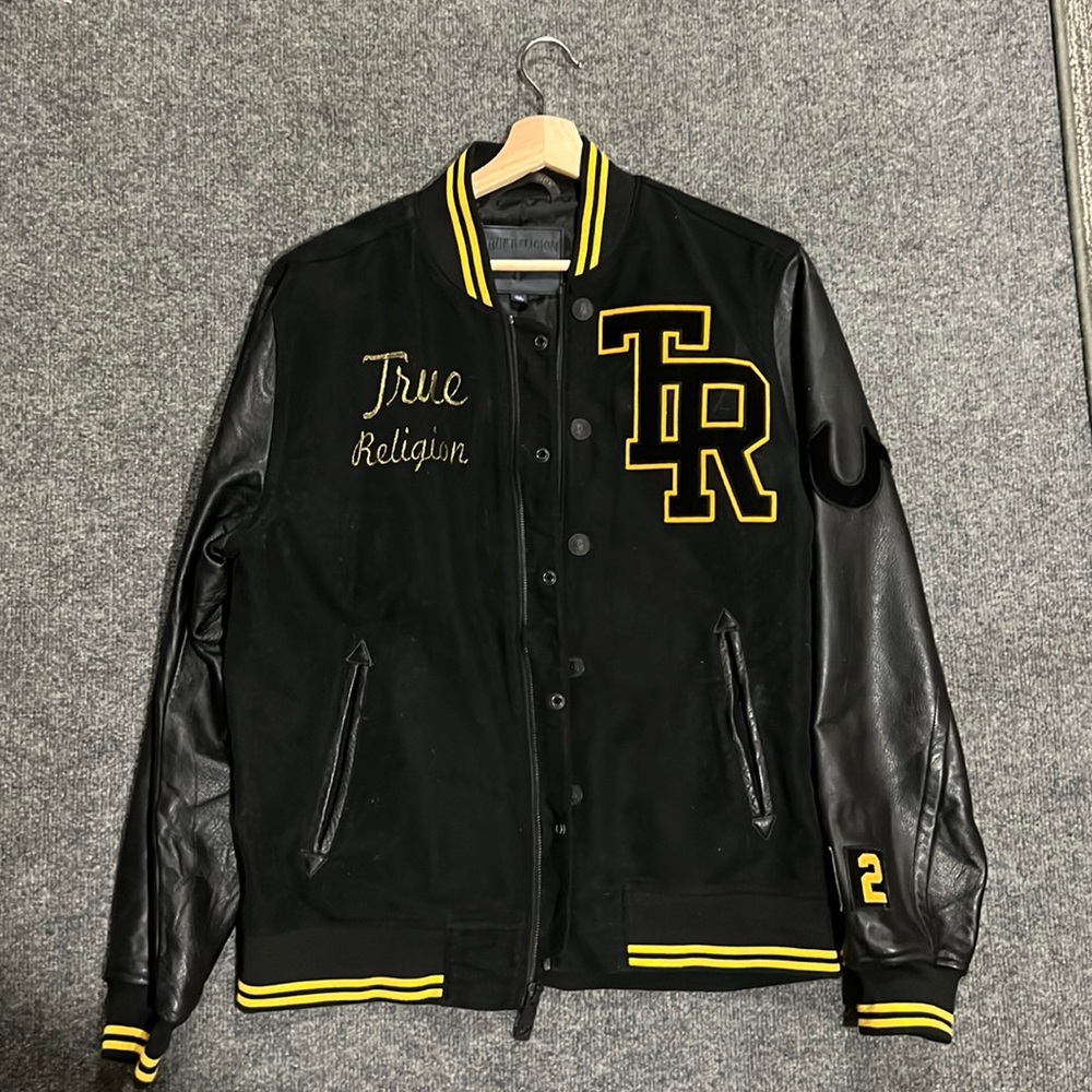 True religion varsity jacket